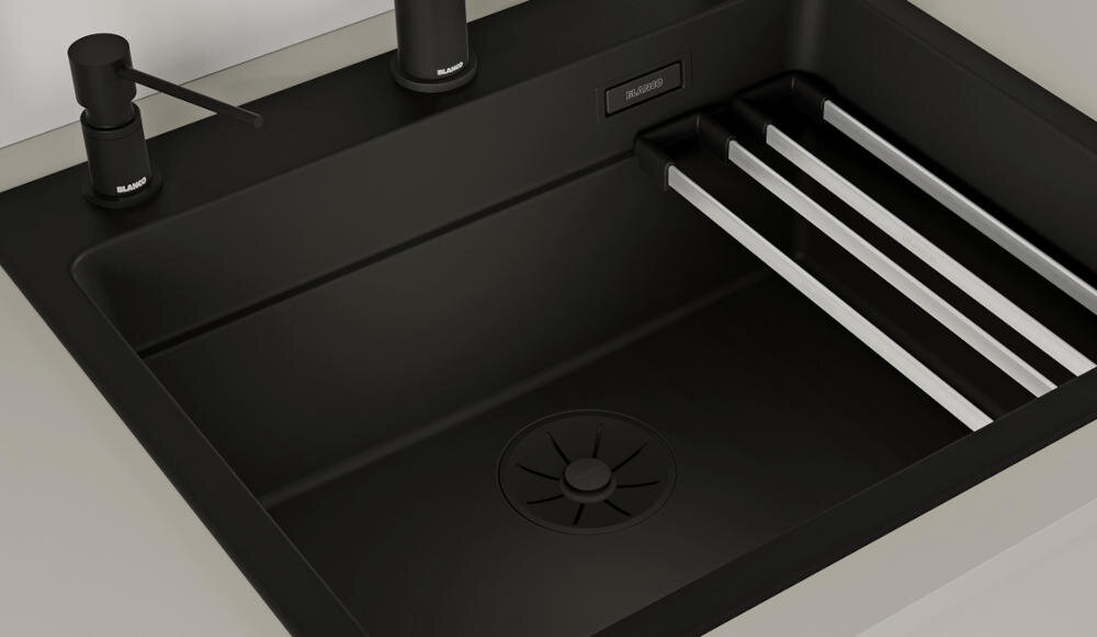 BLANCO zlewozmywak przestrzeń funkcjonalność szyny