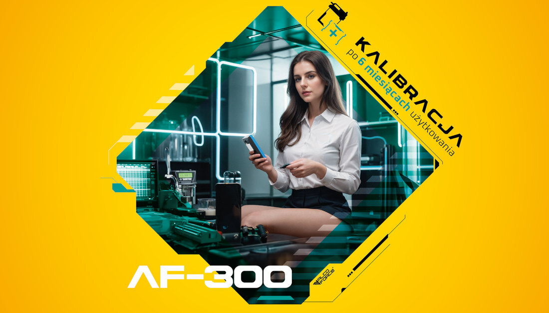 Alkomat ALCOFORCE AF-300 regularna kalibracji pomiar system kalibracji