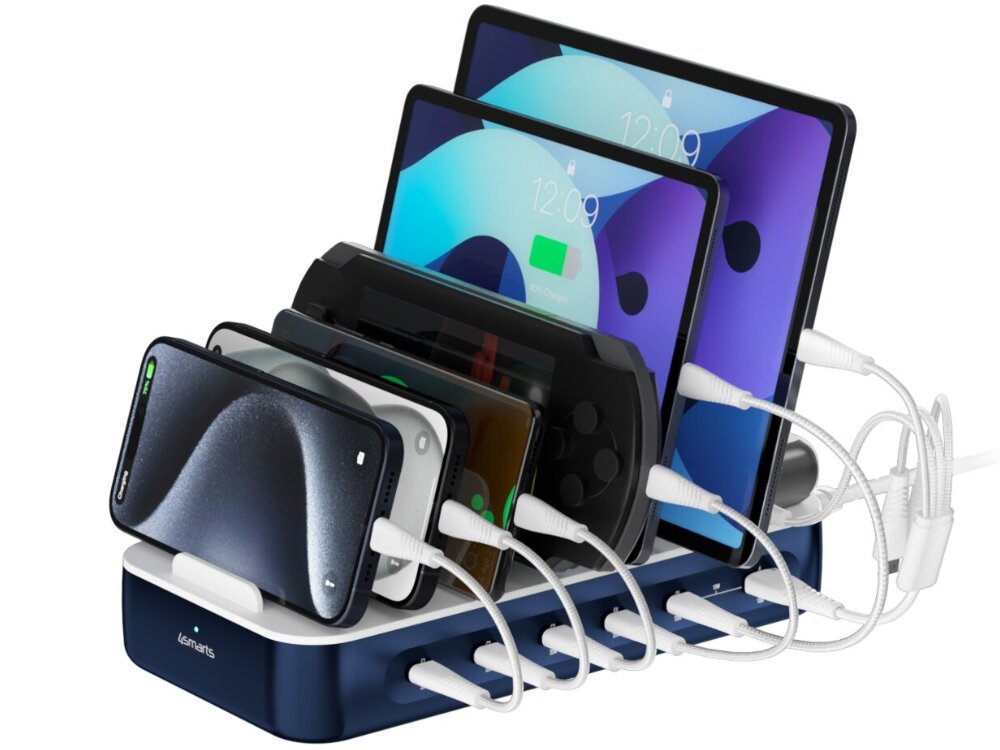 Team 100W – szybkie ładowanie USB-C i USB-A, protokoły QC 4+, PD 3.0, Samsung AFC, stabilna moc