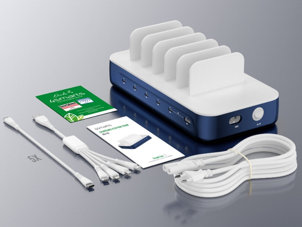 Stacja ładująca 4SMARTS Team 100 W zestaw