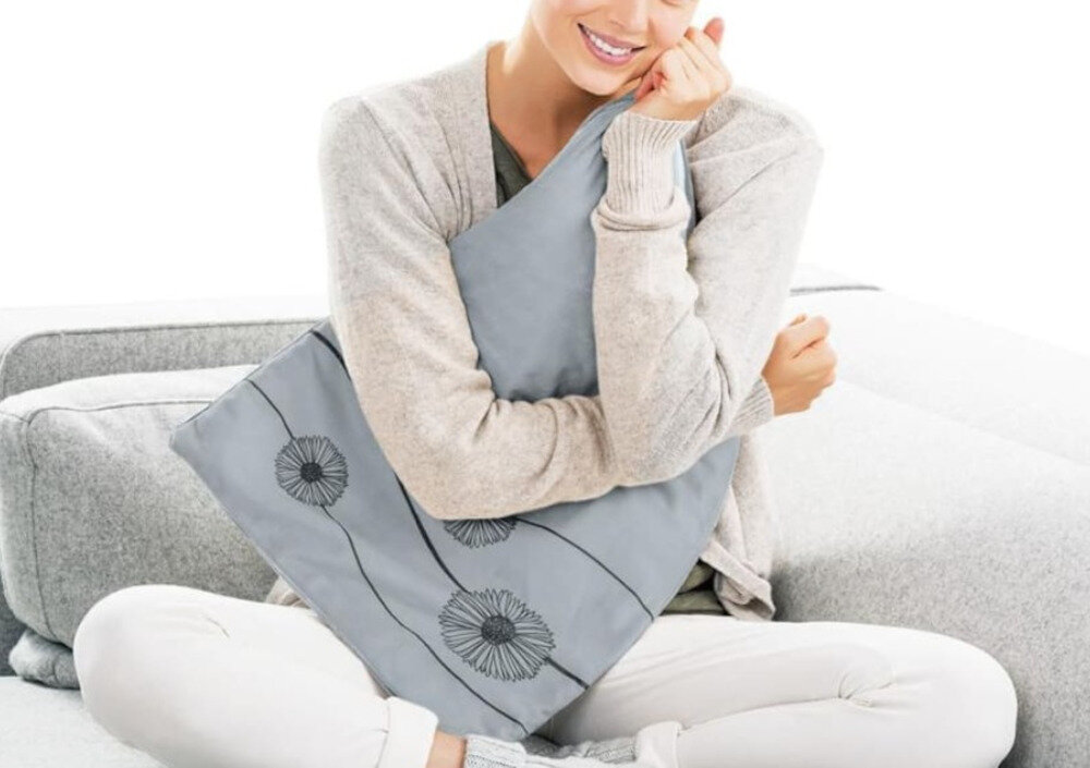 Poduszka elektryczna BEURER HK 125 Cosy wygląd design tło wizualizacja Komfortowe ciepło każdego dnia