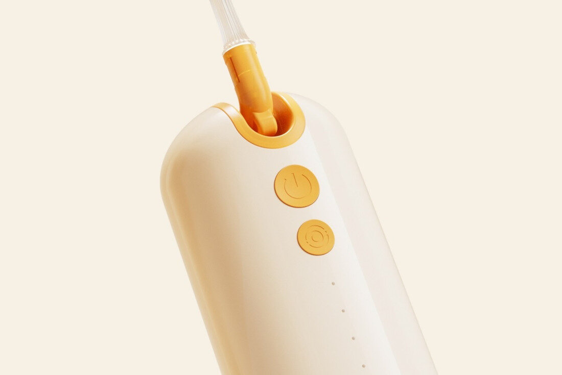 Irygator JIMOK S2 Pro Cappuccino Odporny materiał Stal nierdzewna 304 odłączany zbiornik 140 ml  higiena czystość Wodoodporność IPX7 możliwości korzystanie wygoda komfort bezpieczeństwo