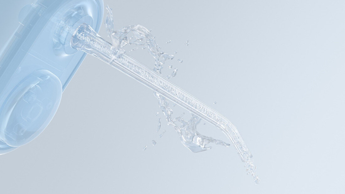 Irygator JIMOK S5 Biały Personalizacja czyszczenia 8-stopniowa regulacja ciśnienia dopasowanie siła strumienia czyszczenie wygoda skuteczność dostosowanie higiena