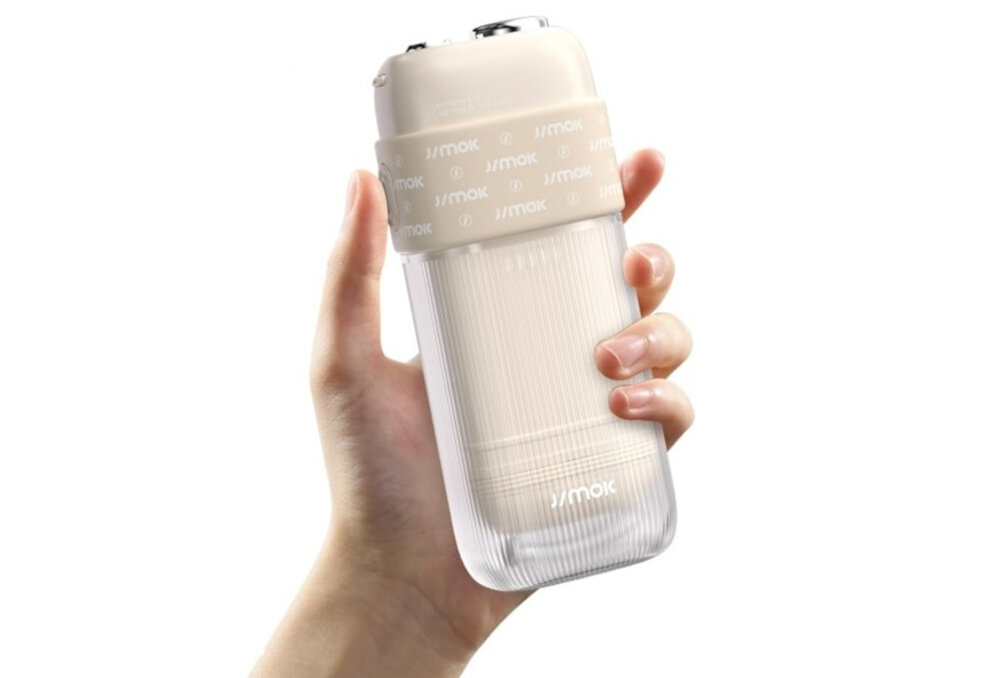 Irygator JIMOK S5 Biały Łatwe czyszczenie zbiornika Teleskopowy, otwierany zbiornik higiena