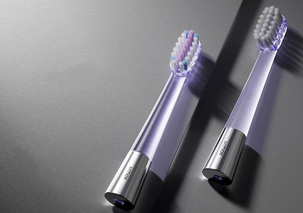 ORYGINALNA KONCÓWKA DO SZCZOTECZEK JIMOK J6 GUM- SPACE SILVER 2 SZT Łatwa i szybka wymiana z myślą o prostym montażu około 2–3 miesiące czyszczenie wygoda komfort