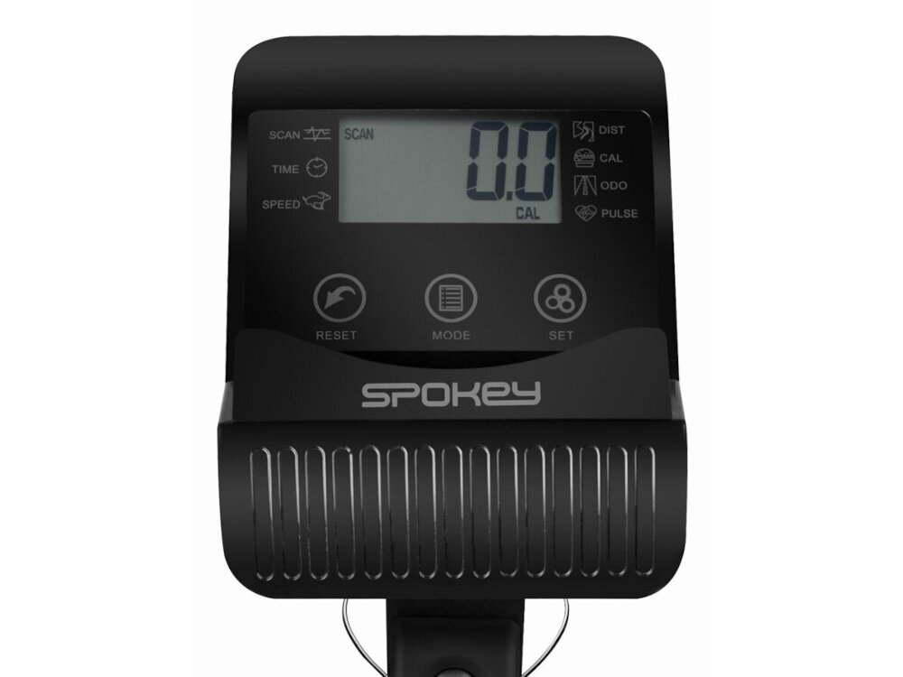 Rower magnetyczny SPOKEY Ares intuicyjny penel sterowania LED miejsce na tablet