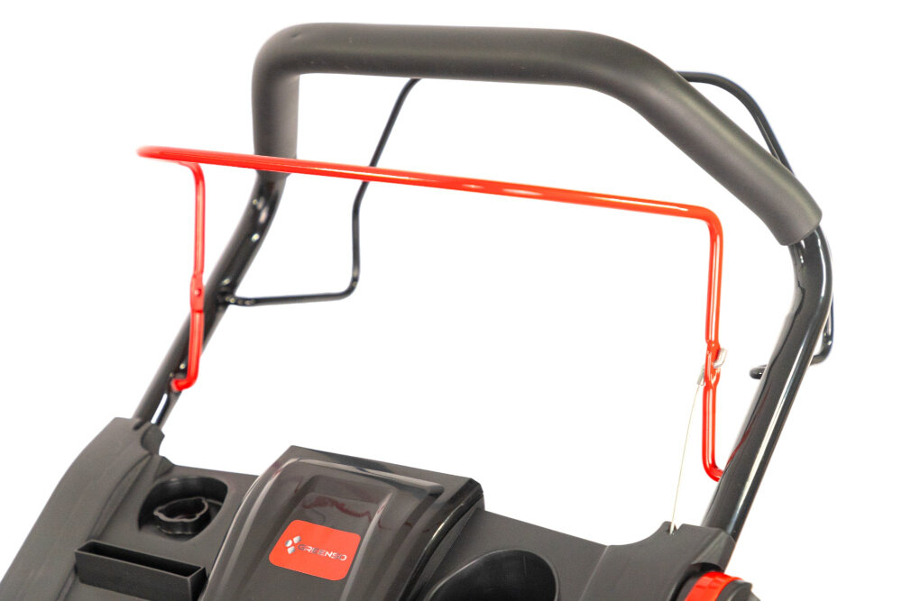 Kosiarka spalinowa GREENSO KS53-L196NS 360 Loncin bardzo komfortowy uchwyt miekkie wykonczenie