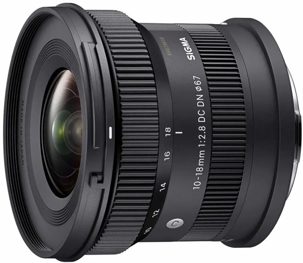 Obiektyw SIGMA C 10-18mm f-2.8 DC DN wideo