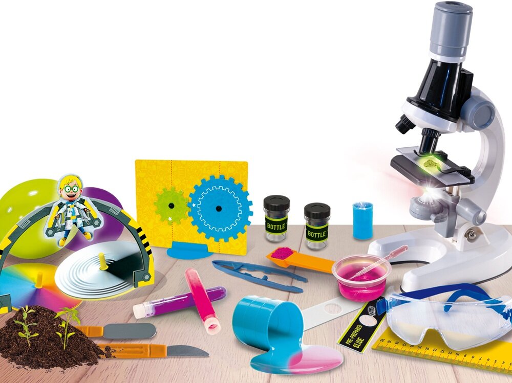 Zestaw edukacyjny LISCIANI I-m a Genius Wielkie Laboratorium Badań Naukowych 304-PL89338 wspólne spędzanie czasu, wspólne eksperymenty, budowanie więzi