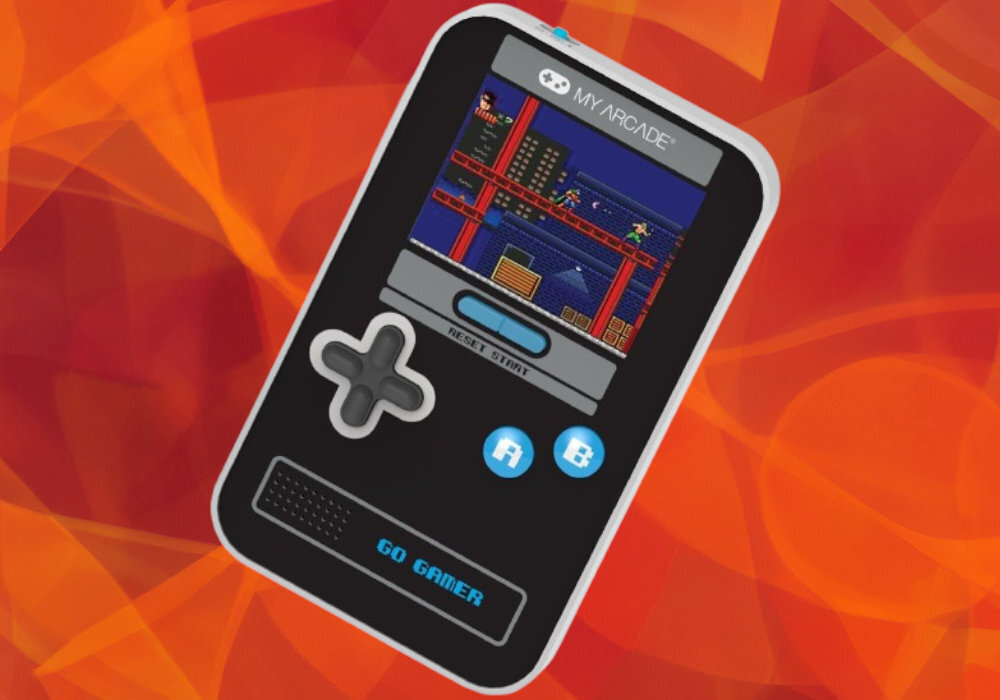 Konsola MY ARCADE DGUNL kompaktowa gra jakość dźwięk wyposażenie