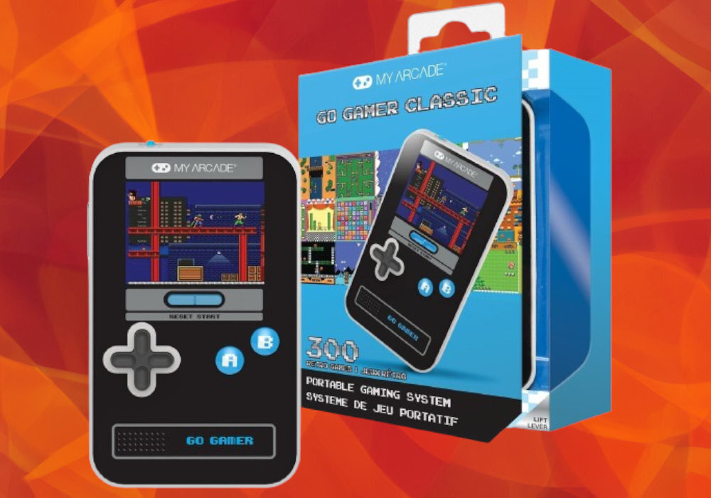 Konsola MY ARCADE DGUNL kompaktowa gra jakość dźwięk wyposażenie