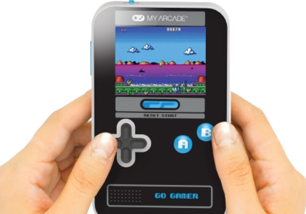 Konsola MY ARCADE DGUNL kompaktowa gra jakość dźwięk wyposażenie