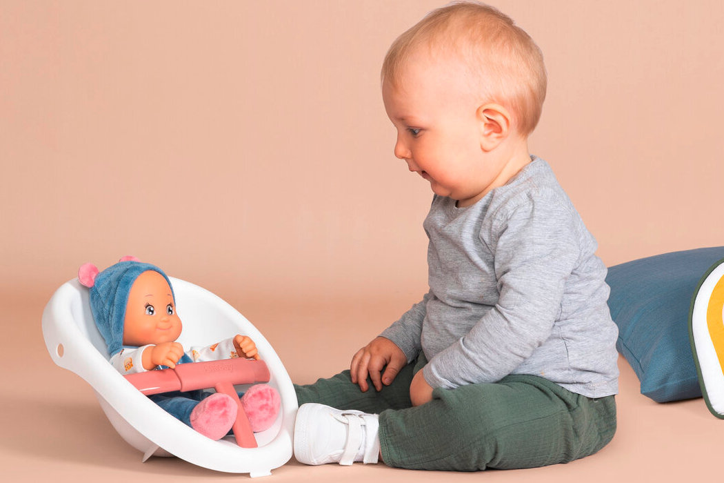 Wózek SMOBY Little zabawa nauka kreatywność materiały rozwój