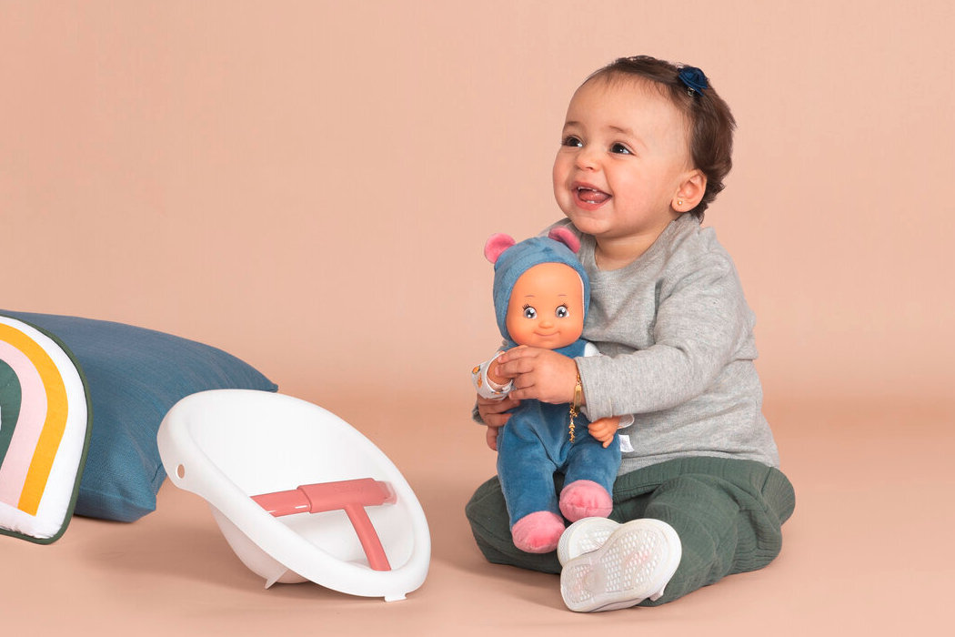 Wózek SMOBY Little zabawa nauka kreatywność materiały rozwój