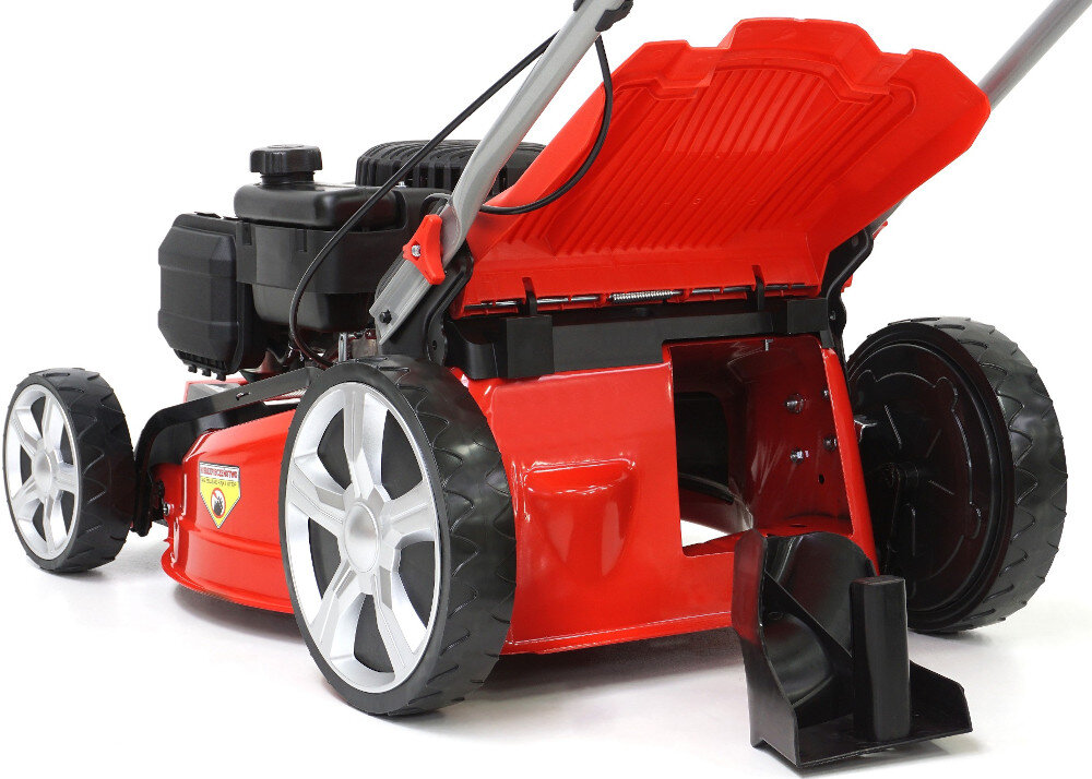 Kosiarka spalinowa HORTMASZ HKS 746 NL Loncin LC1P65FE z napędem wyrzut boczy tylny do kosza mulczowanie