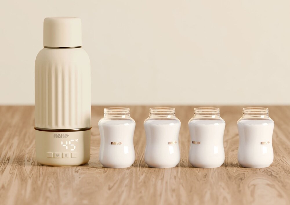 Podgrzewacz mleka NENO Nevio duża pojemność, aż 500 ml płynów