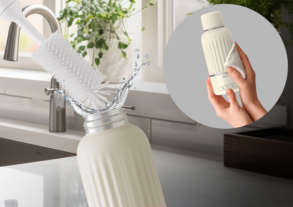 Podgrzewacz mleka NENO Nevio łatwe czyszczenie, higieniczne rozwiązania