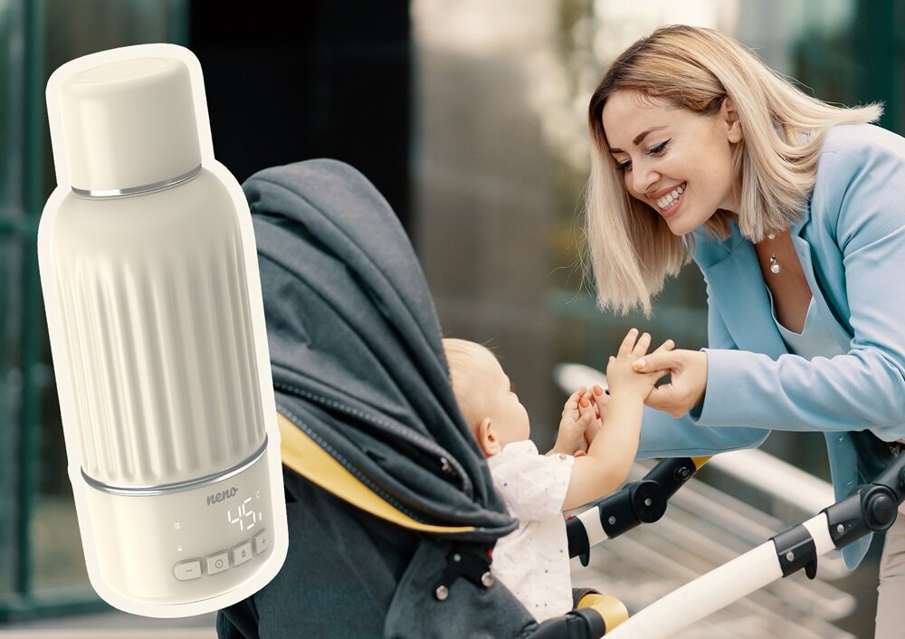 Podgrzewacz mleka NENO Nevio również jako podgrzewacz do herbaty, napoje w odpowiedniej temperaturze