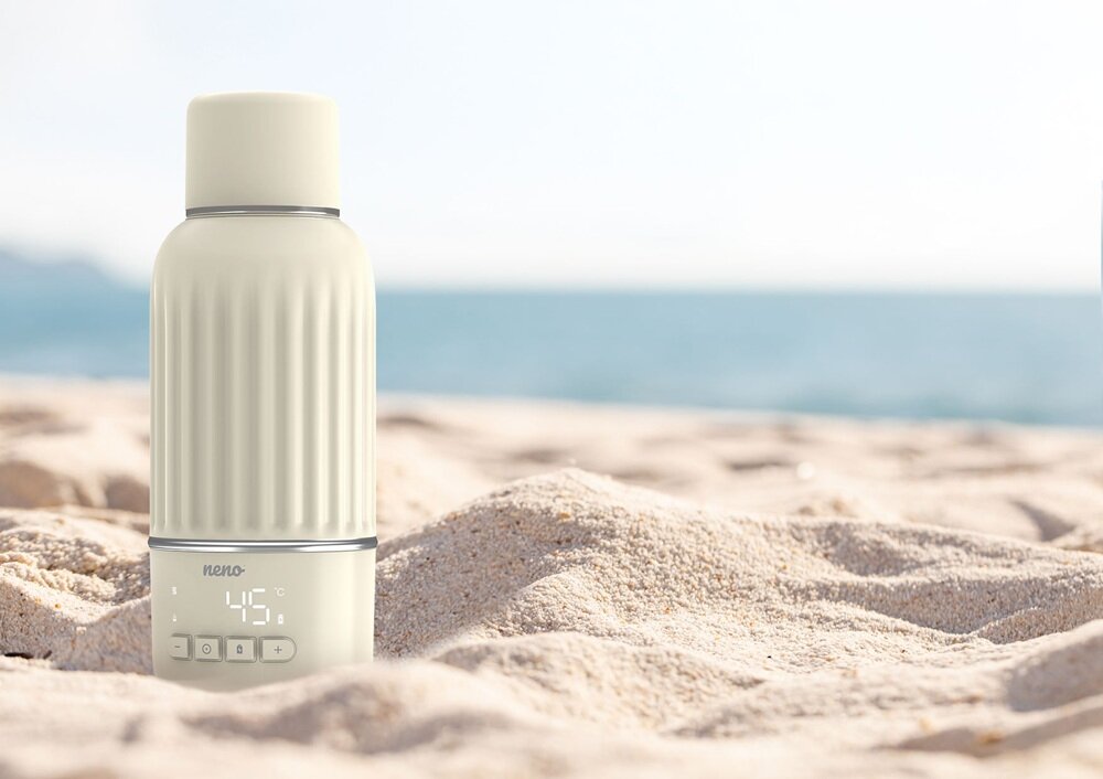 Podgrzewacz mleka NENO Nevio bez użycia prądu, mobilne urządzenie, zawsze z tobą