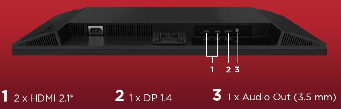 Monitor LENOVO N27q - HDMI 2.1 DisplayPort 1.4
