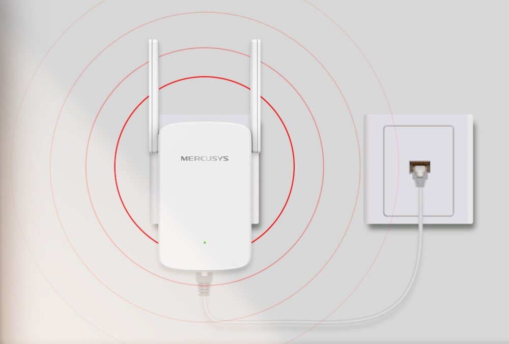 Wzmacniacz sieci MERCUSYS ME30 2.4 / 5 GHz, Wi-Fi 5 (802.11 b/g/n/ac) port RJ-45 Access Point podłączenie