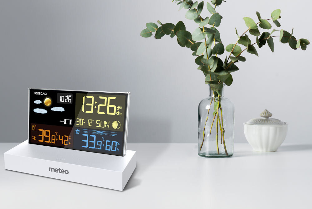 Stacja pogody METEO SP110B synchronizacja godziny kalendarz