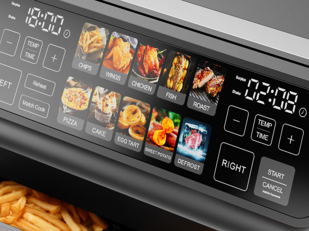 Frytownica AF720K 10 programów manualne ustawienia temperatury i czasu