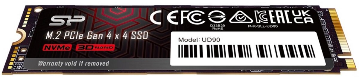 Dysk SILICON POWER UD90 Wymiary waga kolor pojemność niezawodność trwałość prędkość odczytu prędkość zapisu