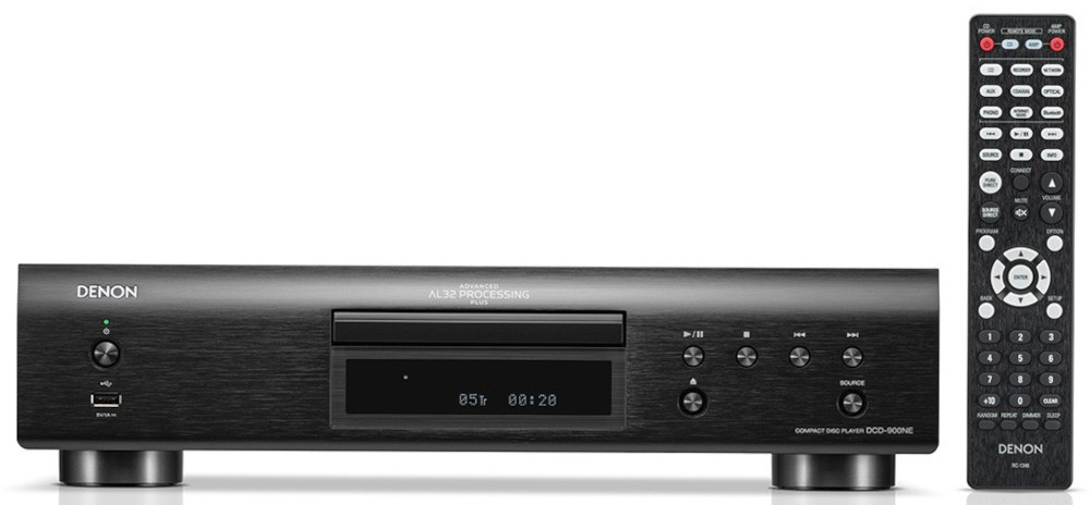 Odtwarzacz CD DENON DCD-900NE Czarny obslugiwane formaty plikow