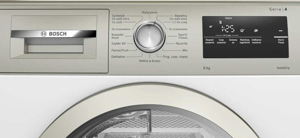 Pralka BOSCH WAJ2407SPL 7kg 1200 obr programy płukanie 