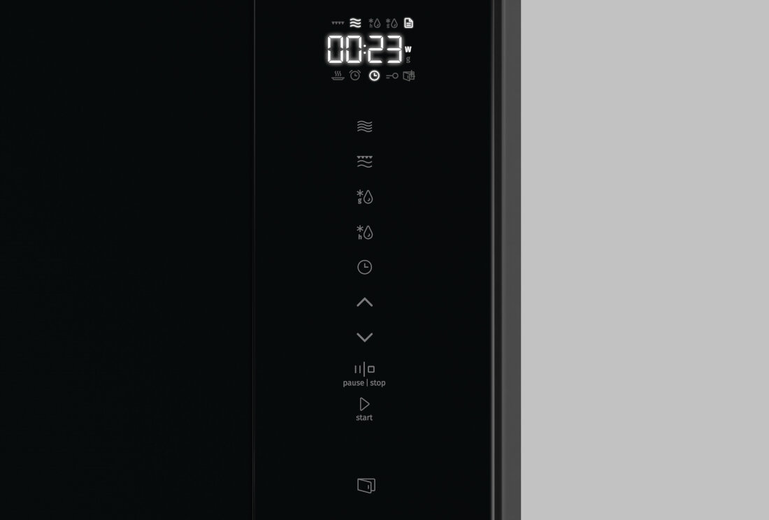 Kuchenka mikrofalowa HISENSE BIM325GI63DBG intuicyjny panel sterowania