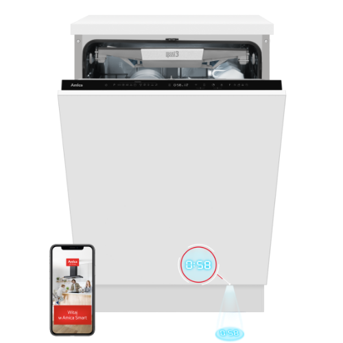 Zmywarka biała marki Amica DIM68A10ELONSDCiD