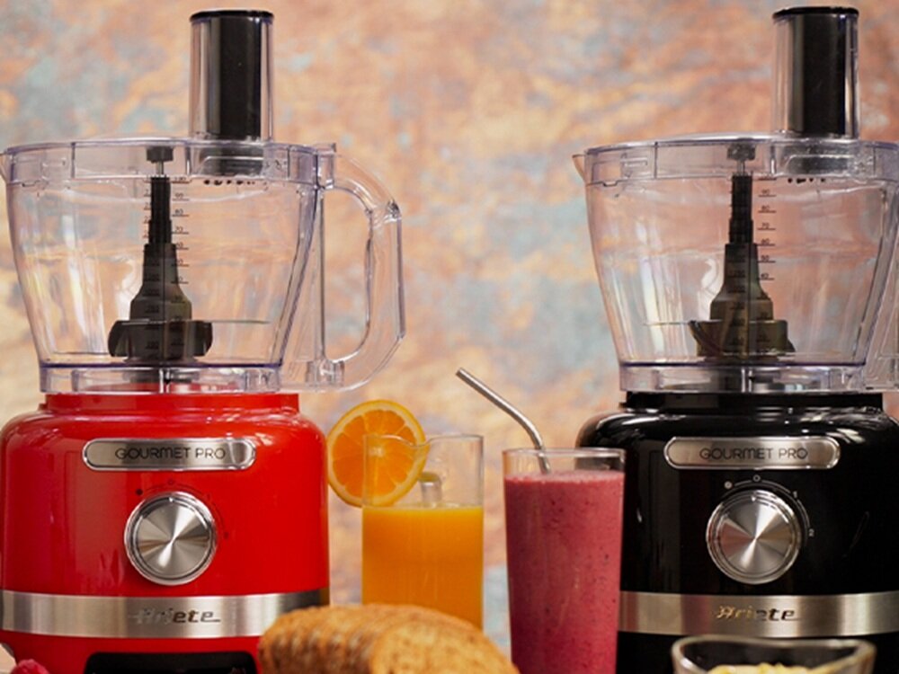 Robot kuchenny ARIETE Moderna 1782-00 1000W konstrukcja z tworzywa, pasuje do każdej kuchni, ułatwia przechowywanie, codzienne użytkowanie