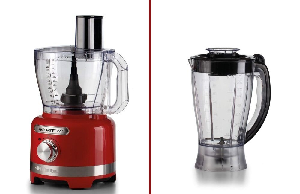 Robot kuchenny ARIETE Moderna 1782-00 1000W popychacz, pełen komplet tarcz, haków i końcówek, gotowy od razu do pracy