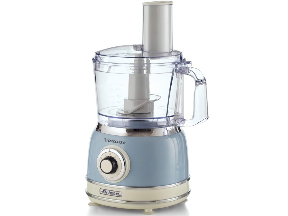 Robot kuchenny ARIETE 1781-05 Vintage 1000W niewielki i poręczny, znajdzie miejsce w każdej kuchni, wygodne przygotowanie posiłków