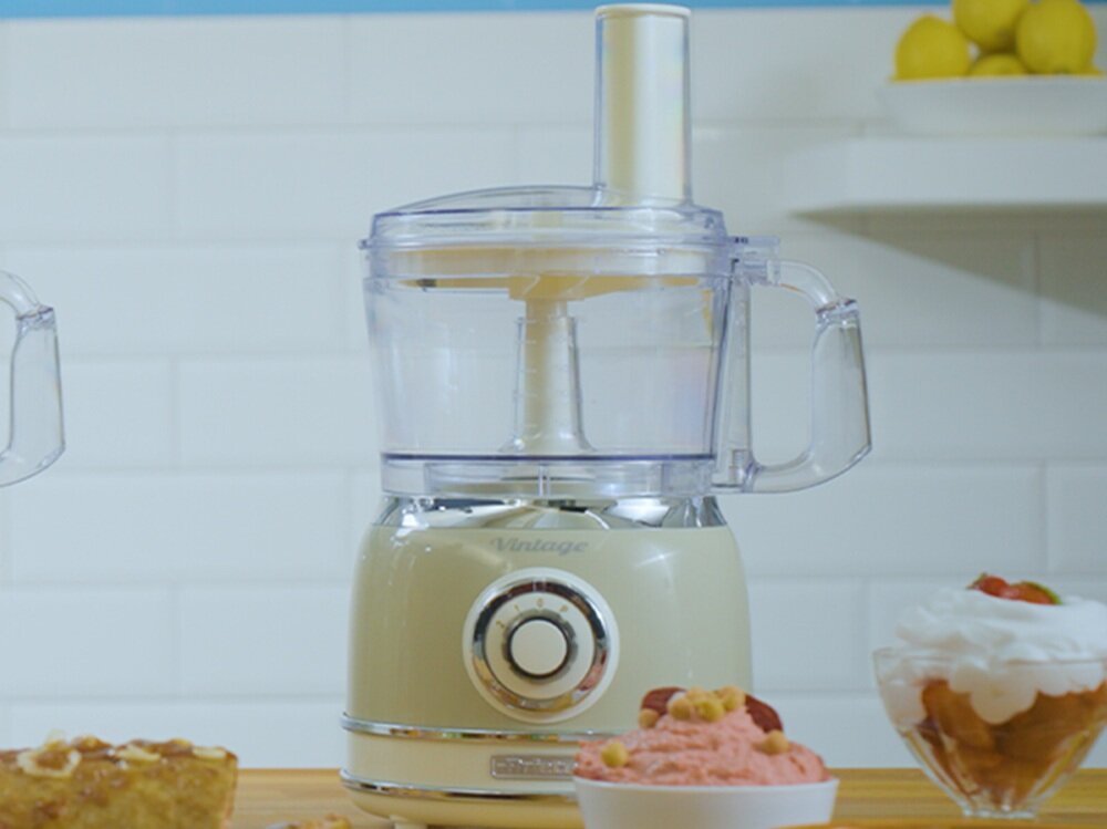 Malakser ARIETE 1781-03 Vintage 1000W wystarczająca siła, dwie prędkości, tryb pulsacyjny, kontrola nad tempem pracy