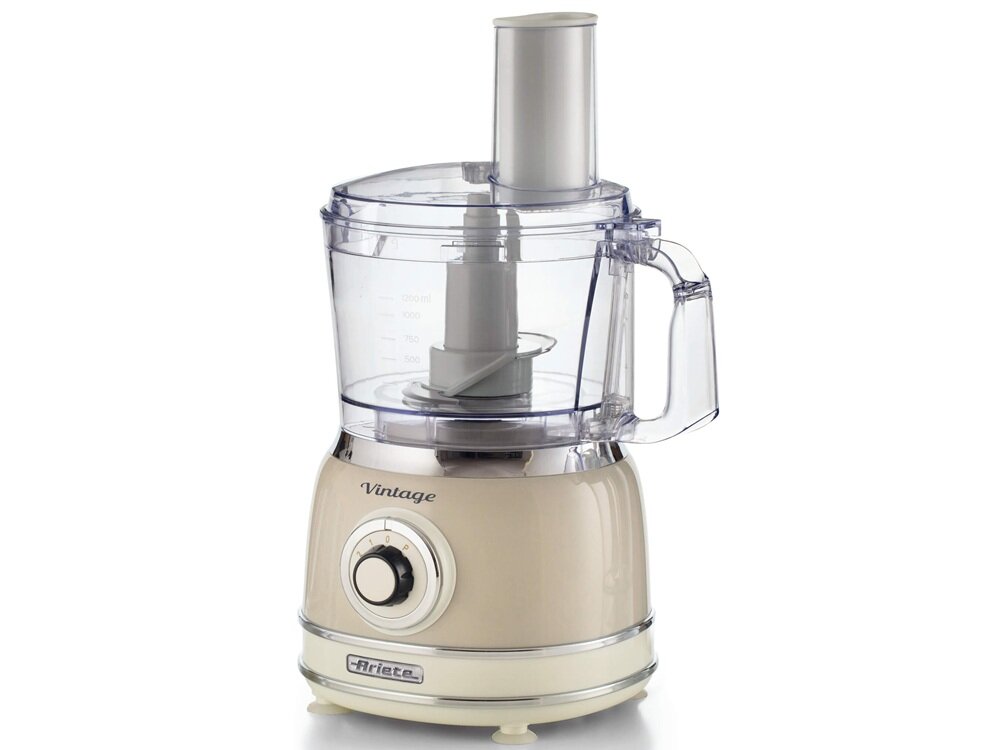 Malakser ARIETE 1781-03 Vintage 1000W niewielki i poręczny, znajdzie miejsce w każdej kuchni, wygodne przygotowanie posiłków