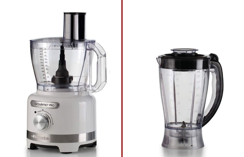 Robot kuchenny ARIETE Moderna 1782-01 1000W popychacz, pełen komplet tarcz, haków i końcówek, gotowy od razu do pracy