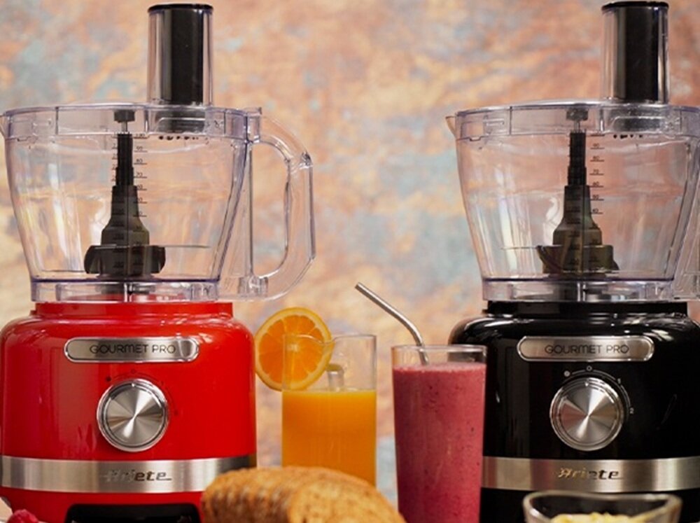 Robot kuchenny ARIETE Moderna 1782-02 1000W konstrukcja z tworzywa, pasuje do każdej kuchni, ułatwia przechowywanie, codzienne użytkowanie