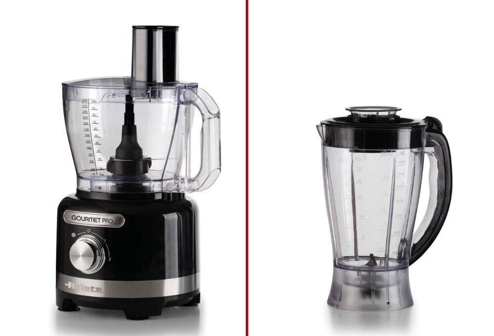 Robot kuchenny ARIETE Moderna 1782-02 1000W popychacz, pełen komplet tarcz, haków i końcówek, gotowy od razu do pracy