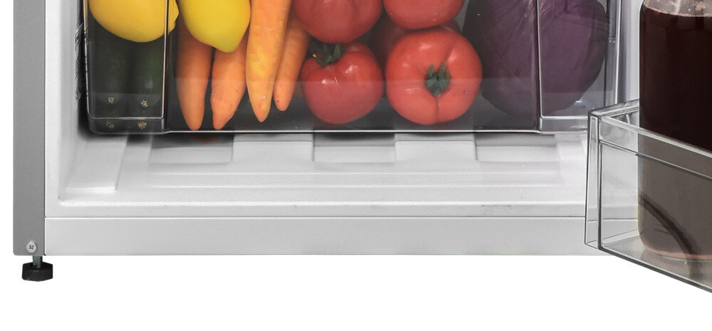 LODÓWKA SHARP SJ-UE121T0S-EU Wygodne ustawianie nóżka poziomująca wygoda ustawienia