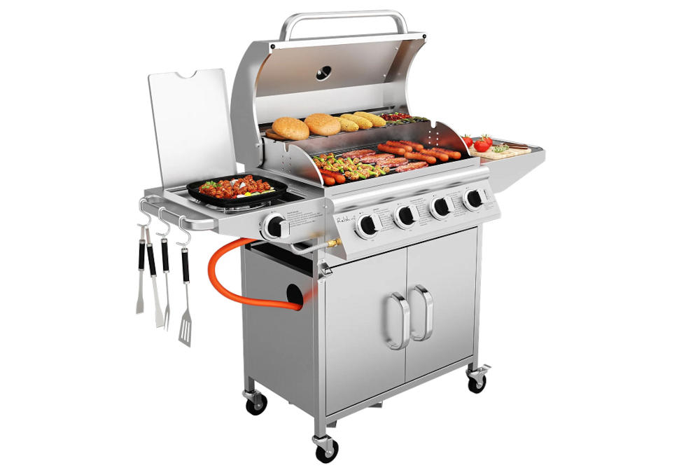 KOLER Relish v2 ogród taras stal emaliowana grill styl elegancja estetyka dbałość detale