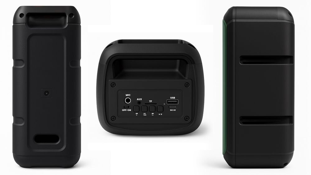 Power Audio SQUEAK BeatOne SQ1009 akumulator 1800 mAh do 10 godzin USB-C 4h ładowania, głośnik od tyłu, z boku oraz od góry