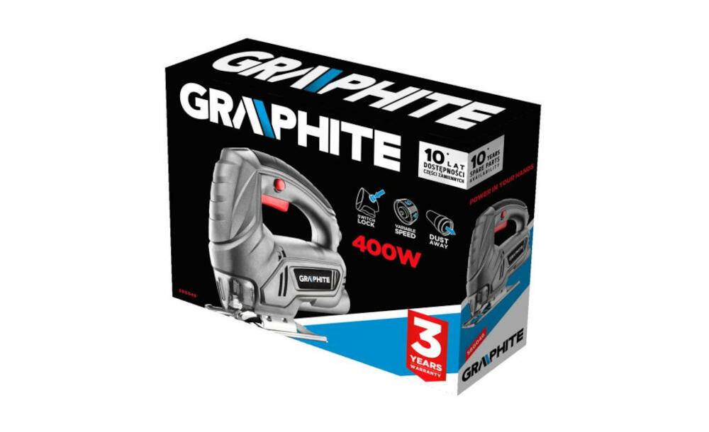 GRAPHITE-58G046 zestaw urządzenie klucz króciec instrukcja karta gwarancyjna