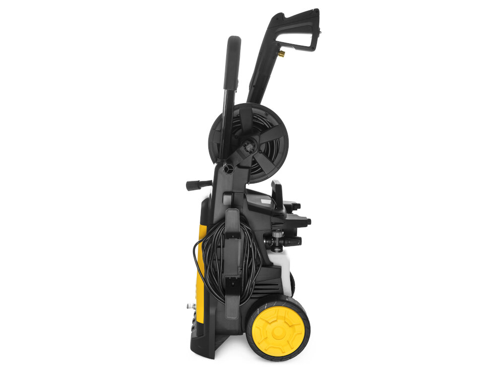 Myjka ciśnieniowa DEWALT DXPW002ME silnik elektryczny moc 2100 W cisnienie 150 barow wysokawydajnosc tloczenia 450 litrow na godzine moc przylaczeniowa 2,1 kW