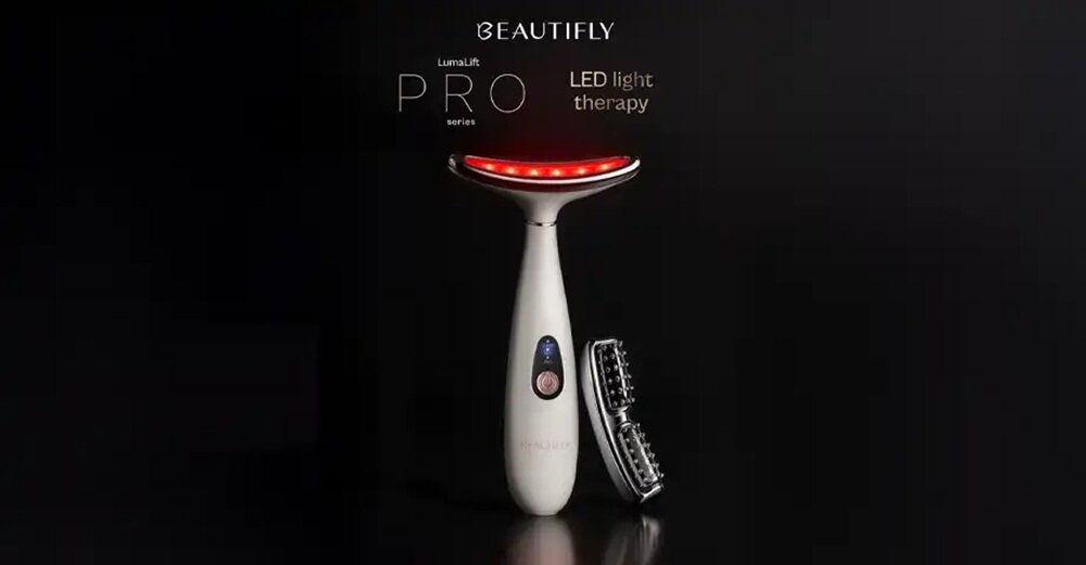 Masażer do twarzy BEAUTIFLY Lumalift PRO kv początek opisu