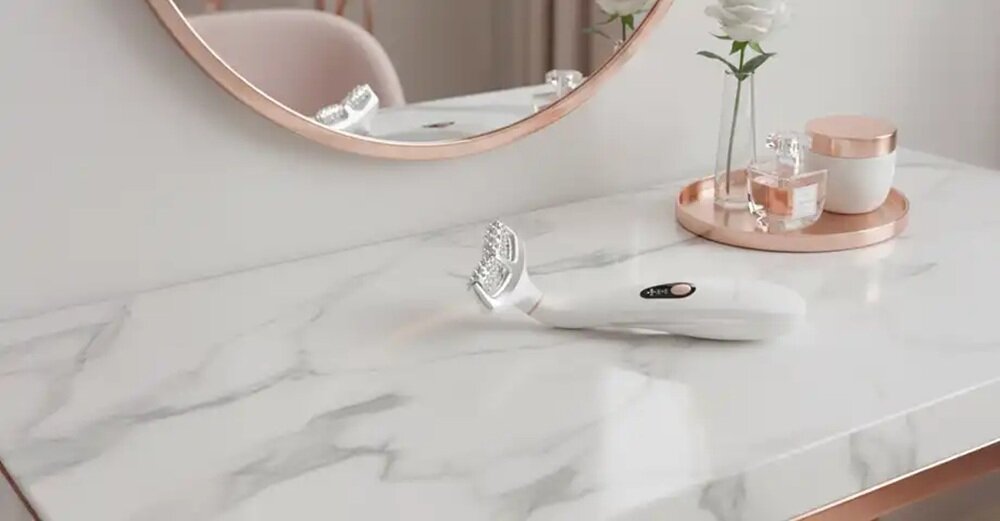 Masażer do twarzy BEAUTIFLY Lumalift PRO końcówka 3D, masaż limfatyczny, redukcja opuchnięć, rozluxnia mięśnie, młodszy wygląd skóry