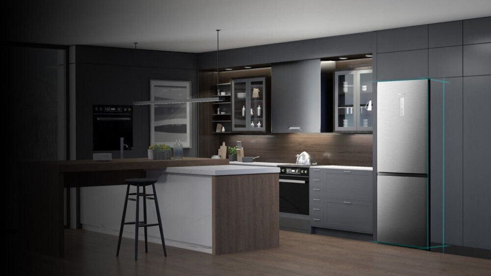 LODÓWKA HISENSE RB390N4AWE Idealnie dopasowana konstrukcja budowa pojemność komora mrożenia komora chłodzenia