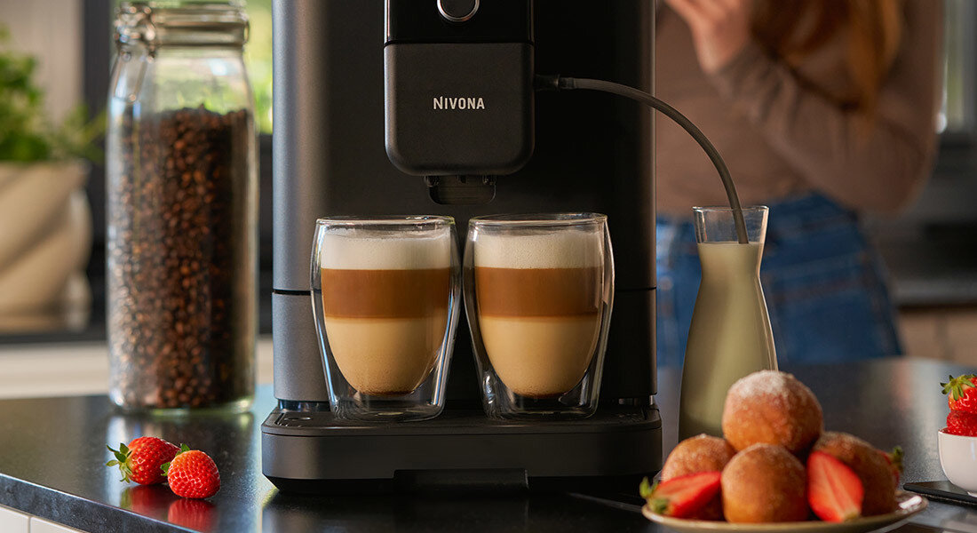 Ekspres NIVONA Cafe Romatica NIVO 8101 Aroma Balance 5 profili aromatu ulubiony smak kawy