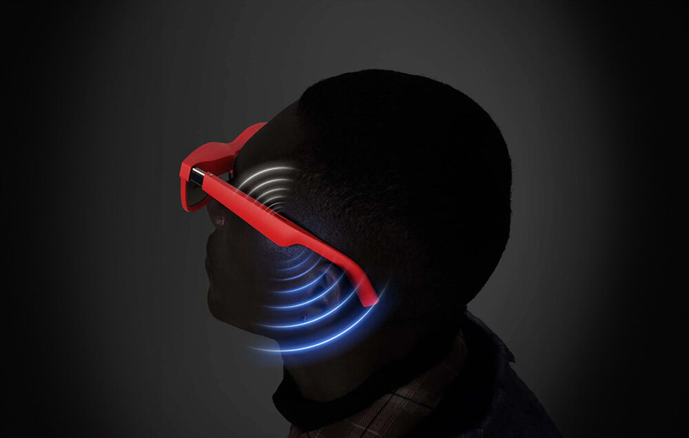 Okulary XREAL Air 2 Pro technologii audio dźwięk przestrzenny Technologia Directional Audio wbudowane dwa wysokiej klasy mikrofony